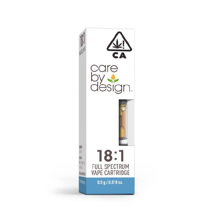 18:1 Vape Cartridge, 0.5 Grams