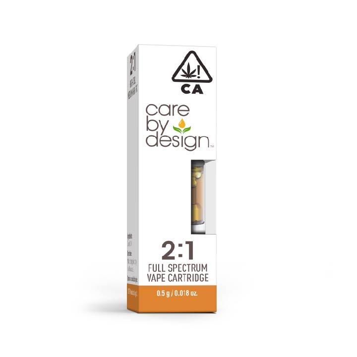 2:1 Vape Cartridge, 0.5 Gram