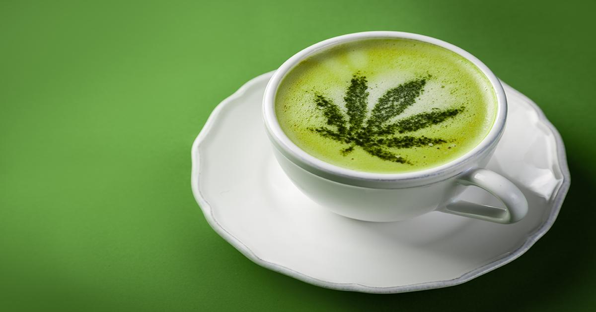 CBD Matcha Latte