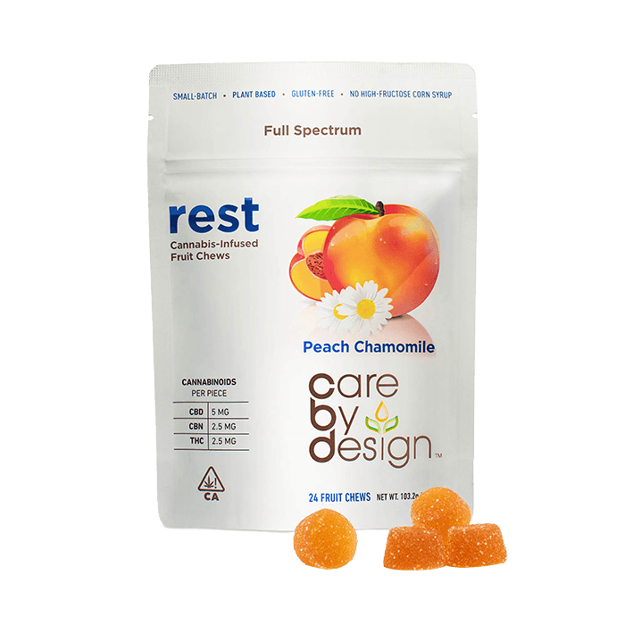 Peach Chamomile "Rest" Gummies