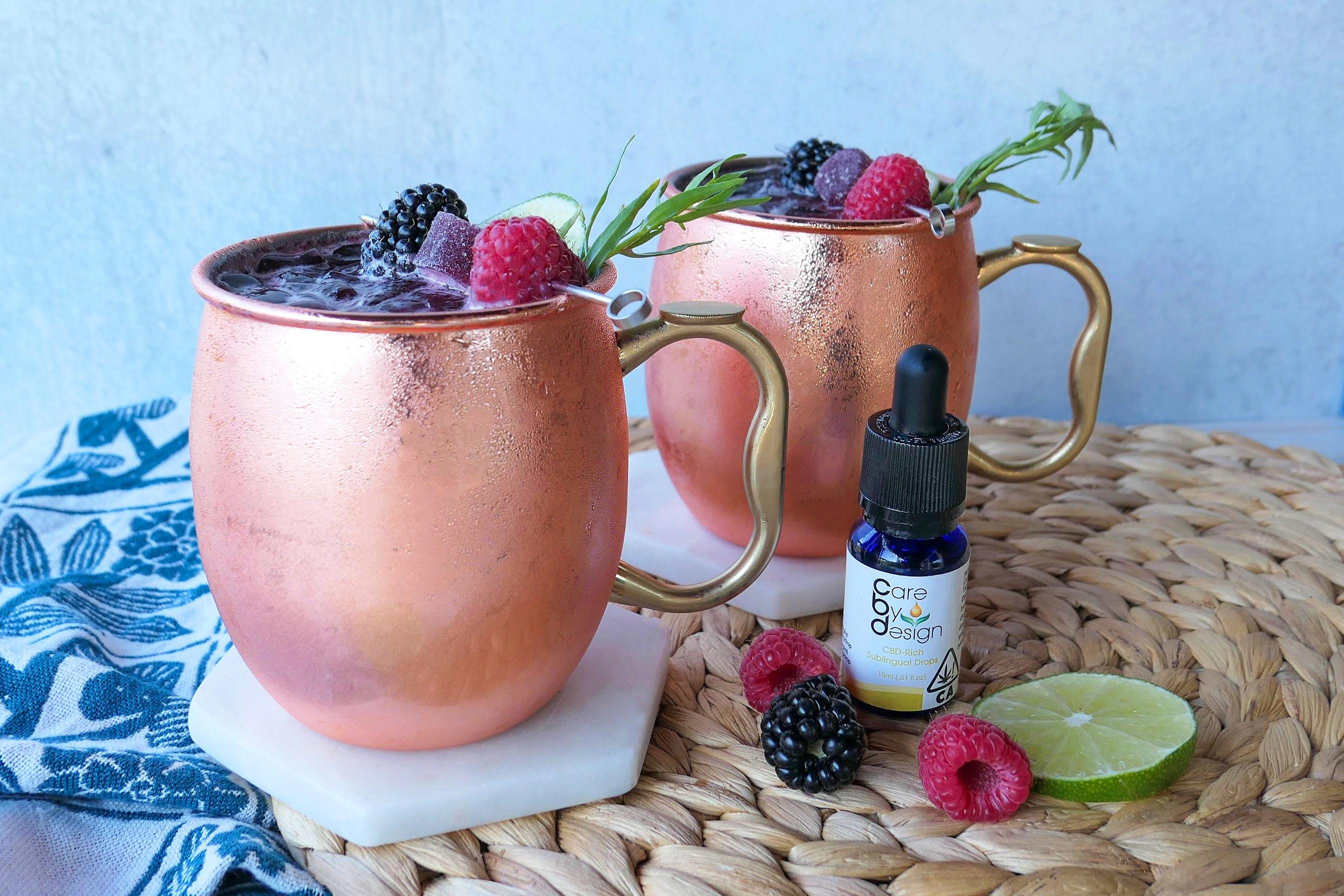 Summer Berry CBD Mule