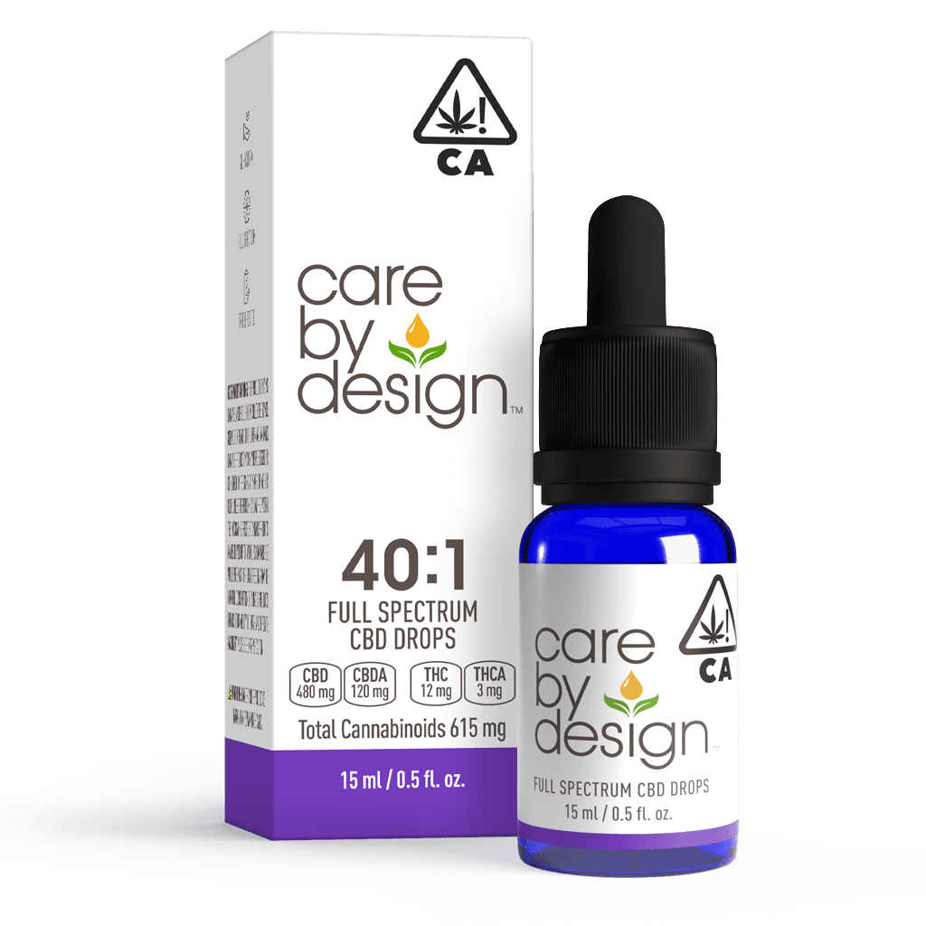 Our newest, and most relaxing ratio. The 40:1 drops are made for all.  Containing the most high-quality CBD on the market, it features minor cannabinoids such as CBDa and THCa, a careful selection of terpenes, and a small amount of THC, this ratio is great for relieving occasional stress, promoting overall wellness, and daytime use. These drops are specifically designed for those who are new to cannabis or are novice users seeking strong CBD relief.   Because there is little to no psychoactivity, the 40:1 i
