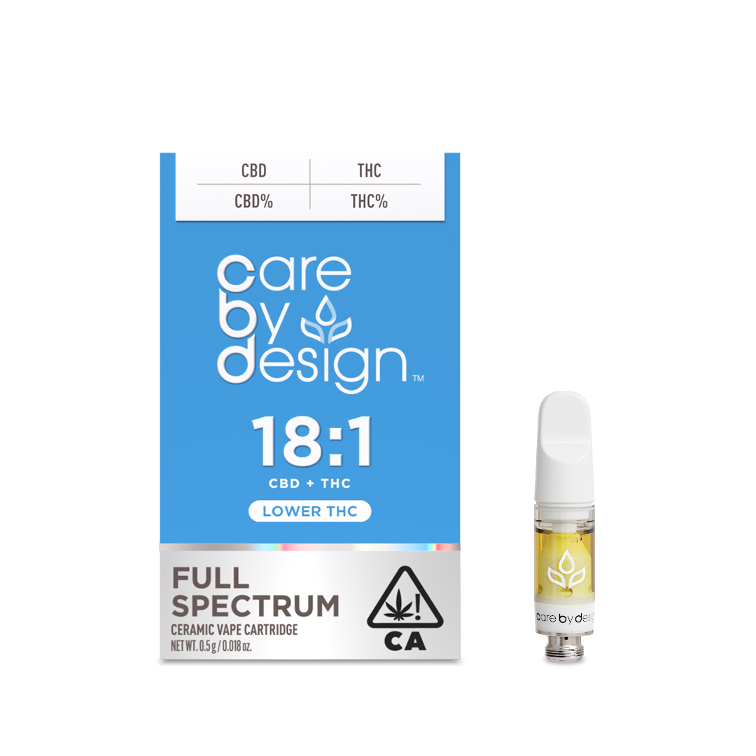Care By Design | Product: 18:1 Vape Cartridge, 0.5 Grams Care By Design | Product: 18:1 Vape Cartridge, 0.5 Grams