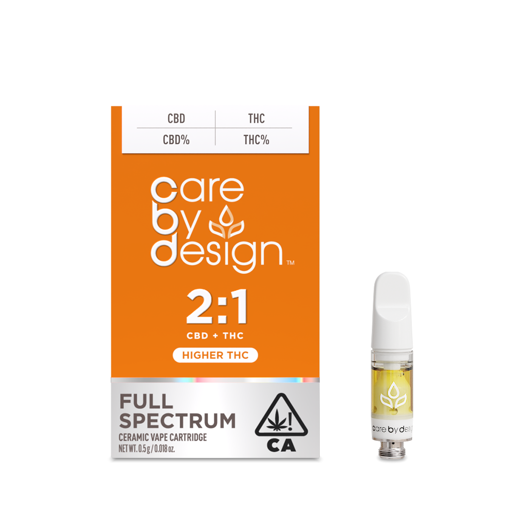 Care By Design | Product: 2:1 Vape Cartridge, 0.5 Gram Care By Design | Product: 2:1 Vape Cartridge, 0.5 Gram