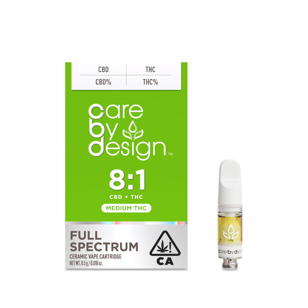 Care By Design | Product: 8:1 Vape Cartridge, 0.5 Grams Care By Design | Product: 8:1 Vape Cartridge, 0.5 Grams