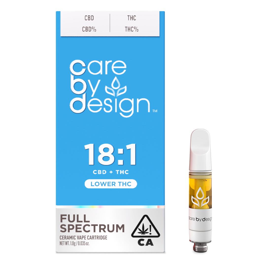 Care By Design | Product: 18:1 Vape Cartridge, 1 Gram Care By Design | Product: 18:1 Vape Cartridge, 1 Gram