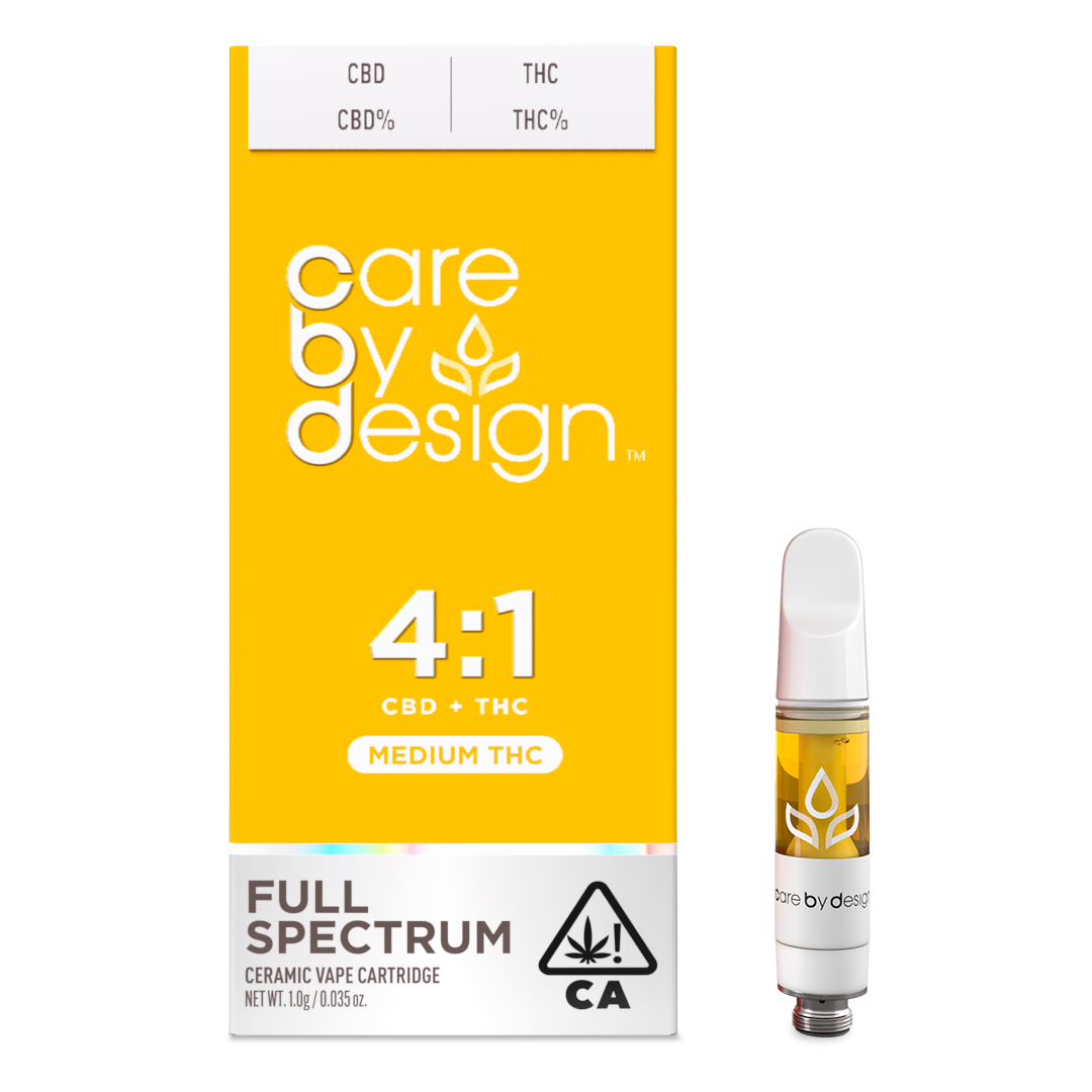 Care By Design | Product: 4:1 Vape Cartridge, 1 Gram Care By Design | Product: 4:1 Vape Cartridge, 1 Gram