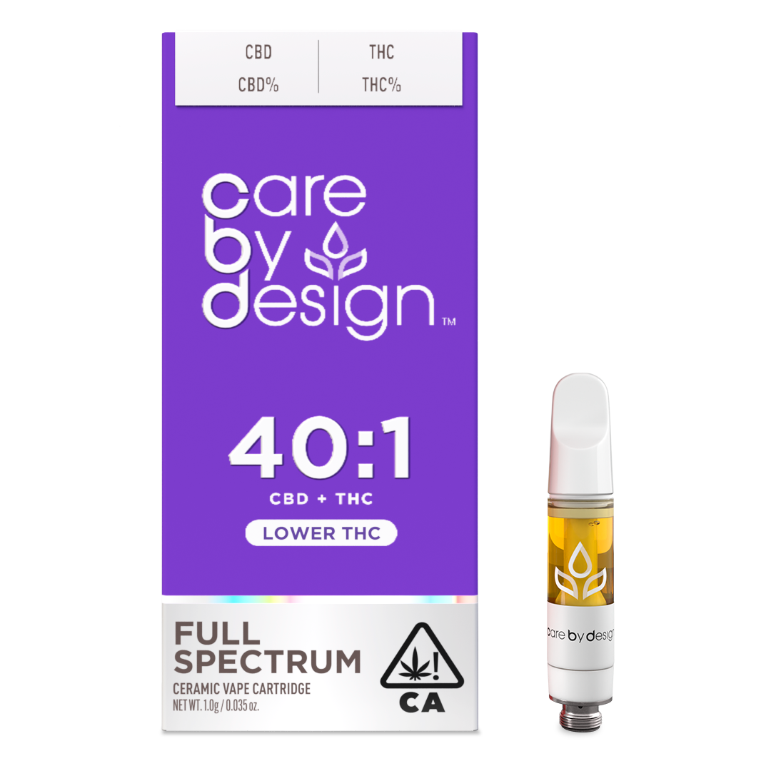 Care By Design | Product: 40:1 Vape Cartridge, 1 Gram Care By Design | Product: 40:1 Vape Cartridge, 1 Gram