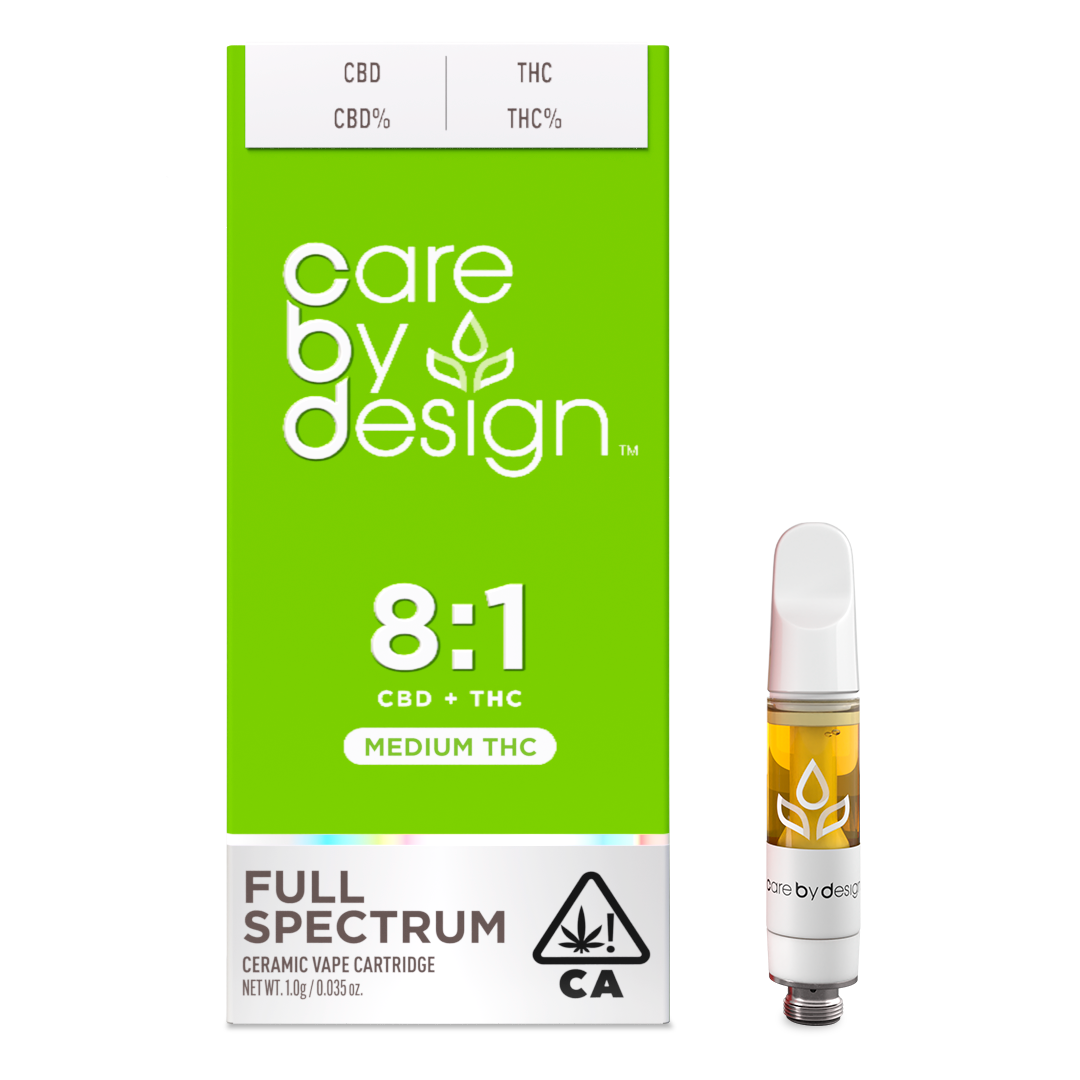 Care By Design | Product: 8:1 Vape Cartridge, 1 Gram Care By Design | Product: 8:1 Vape Cartridge, 1 Gram